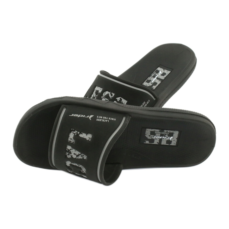 Rider Montreal Kids 82738 Freizeitjungen Flip Flops schwarz 4