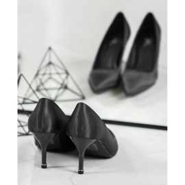 Cm Paris Klassische schwarze High Heels 1