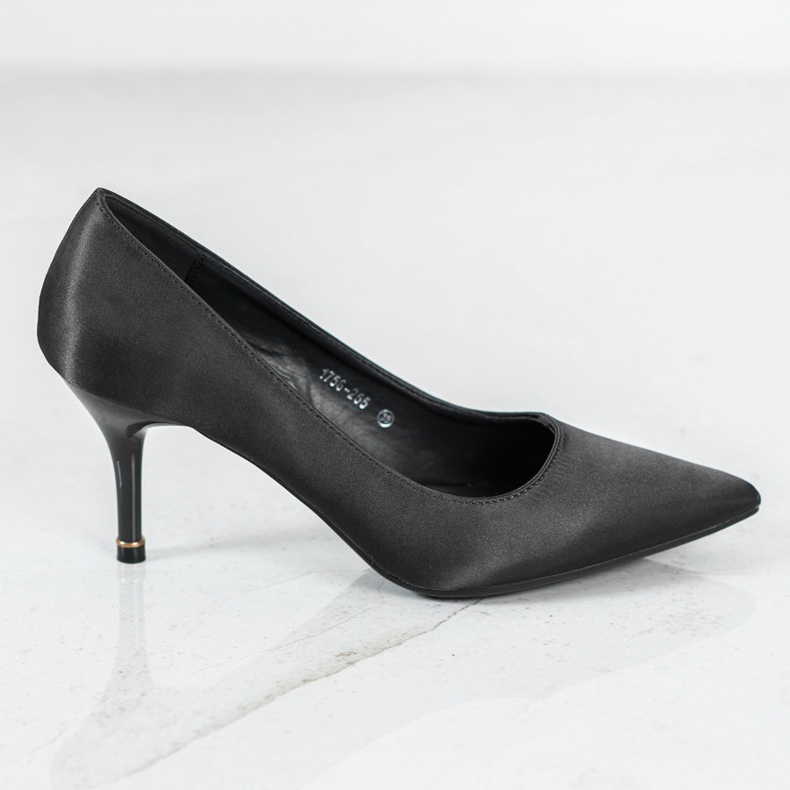 Cm Paris Klassische schwarze High Heels 2