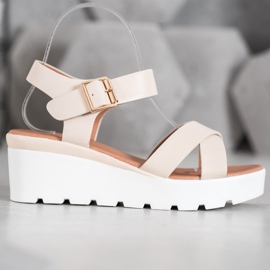 Weide Modische Sandalen braun 2