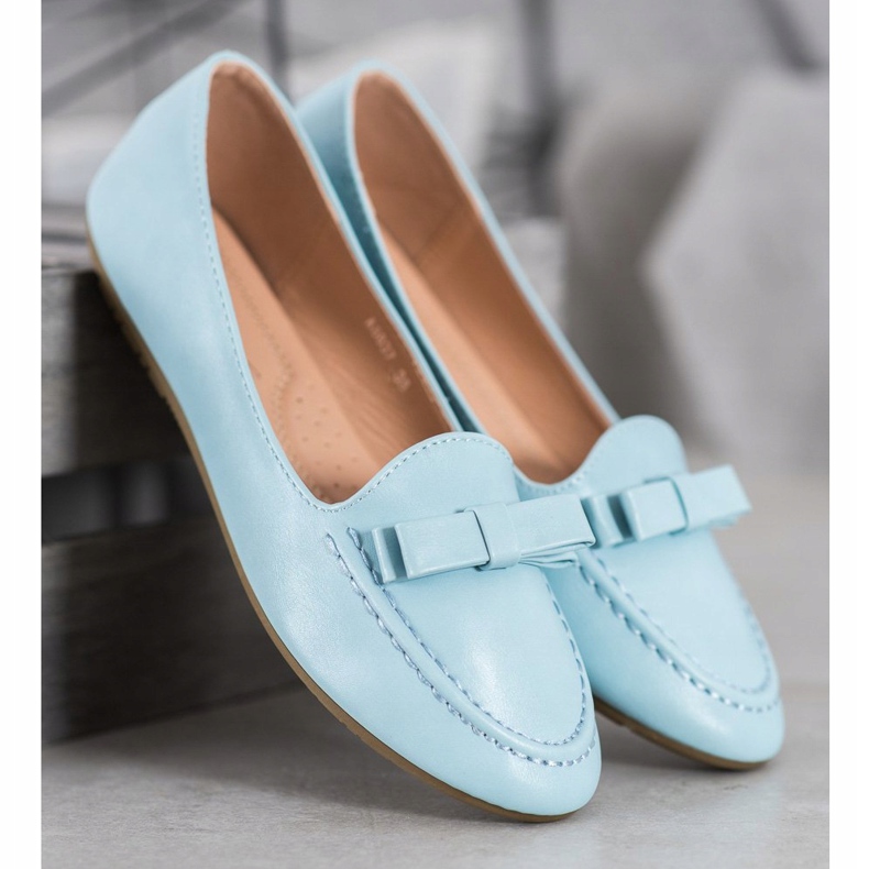 SHELOVET Blue Lords mit Öko-Leder blau 1