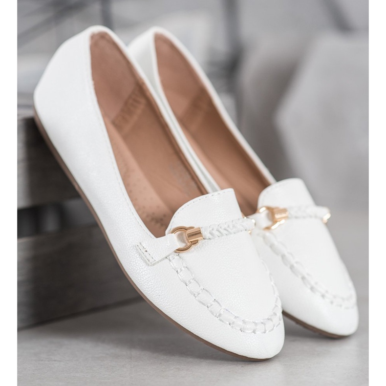 SHELOVET Klassische Lords weiß 1