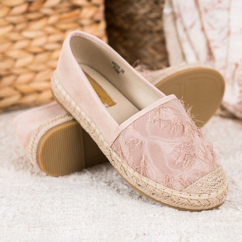 Seastar Espadrilles aus Wildleder rosa 1
