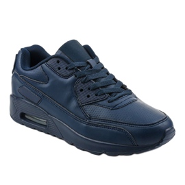 Marineblaue Sportschuhe für Herren 7731-4 navy blau 1