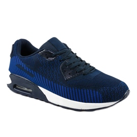 Herren marineblaue Sportschuhe M6W-7 1
