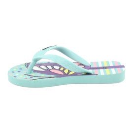 Flip-Flops Schmetterling Ipanema Temas KIDS 82773 violett grün 1