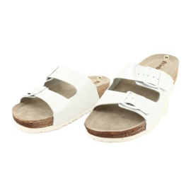 Damenhausschuhe weiße Perle Inblu NM019 mehrfarbig 2