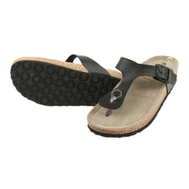 Prophylaktische Damen Inblu NM020 Hausschuhe schwarz 3