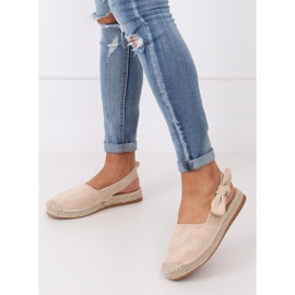 Beige Espadrilles für Damen 3016 Beige 1