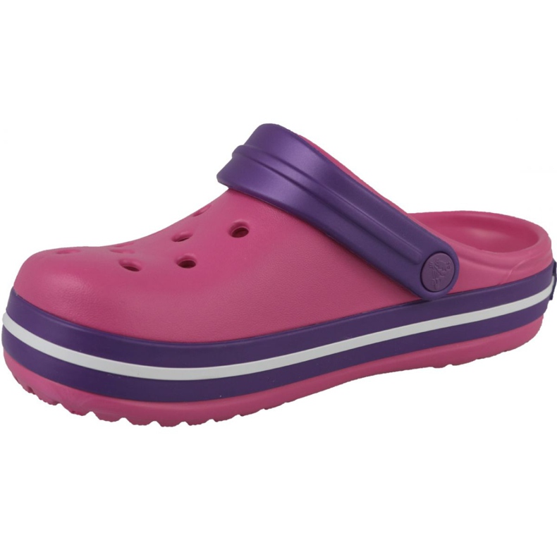 Crocs Crocband Clog Jr 204537-600 lila rosa 1