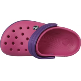 Crocs Crocband Clog Jr 204537-600 lila rosa 2