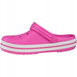 Crocs Crocband 11016-6QR Schuhe weiß rosa 1