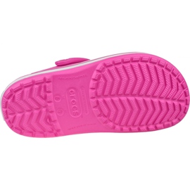 Crocs Crocband 11016-6QR Schuhe weiß rosa 3