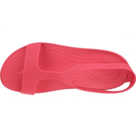 Crocs W Serena Sandalen 205469-611 rot 2