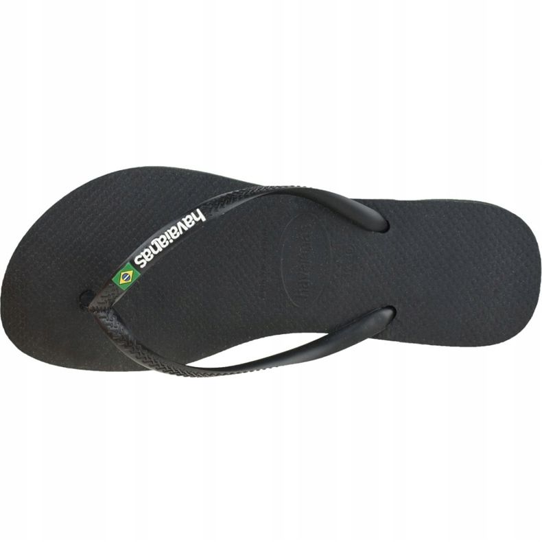 Havaianas Slim Brasil 4140713-0090 Flip-Flops schwarz 2