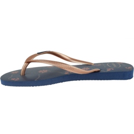 Havaianas Slim Nautial 4137125-1754 Flip-Flops violett navy blau 1