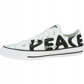 Converse Chuck Taylor All Star Peace 167894C Schuhe weiß 1