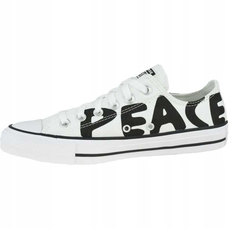 Converse Chuck Taylor All Star Peace 167894C Schuhe weiß 1