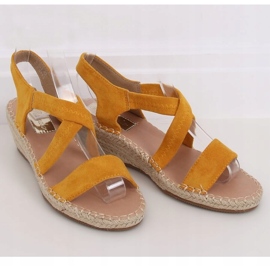 Keilsandalen Honig Espadrilles S-823 Gelb 1