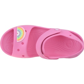 Crocs Imagination Sandale Ps 206145-669 schwarz rosa 2