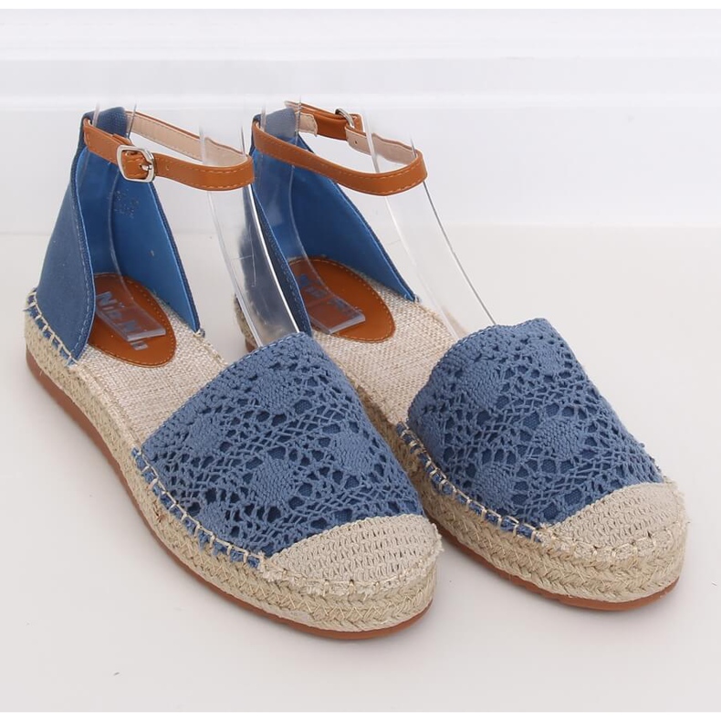Espadrilles Schnitt blau 3035 Blau 1