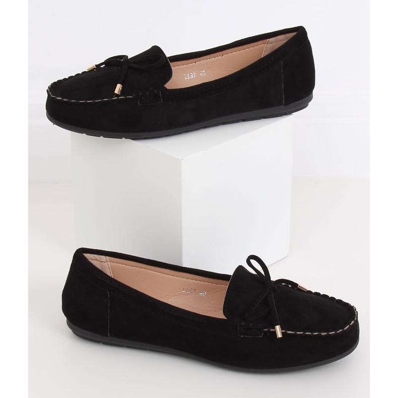 Schwarz Damen Slipper LL97 Schwarz 1