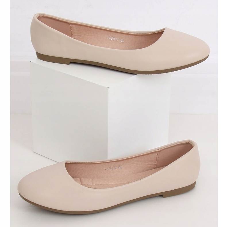 Beige Ballerinas für Damen YSD817 Beige 1