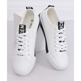 Weiße Damen Sneaker CC-17 Schwarz 2