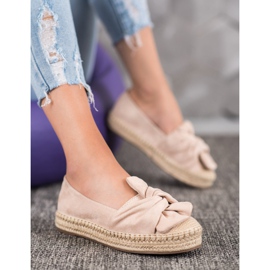 Seastar Wildleder-Espadrilles auf der Plattform braun 1