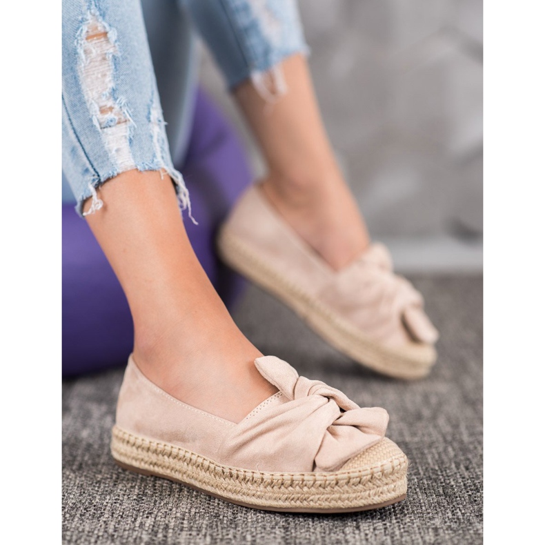 Seastar Wildleder-Espadrilles auf der Plattform braun 1