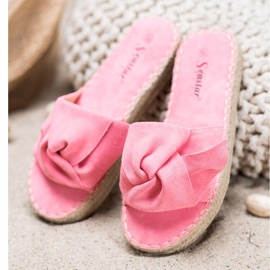 Seastar Espadrilles aus Wildleder rosa 1