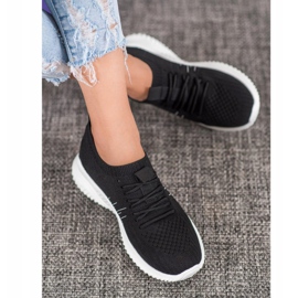 MCKEYLOR durchbrochene Schuhe schwarz 2