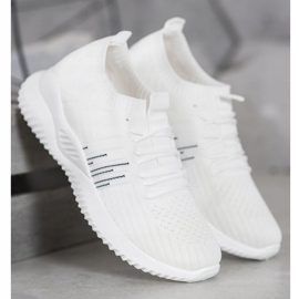 MCKEYLOR durchbrochene Schuhe weiß 1