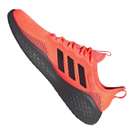 Laufschuhe adidas Fluidflow M EG3664 schwarz orange 2