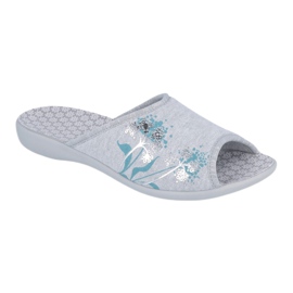 Befado Damenschuhe pu 254D100 grau grün 1