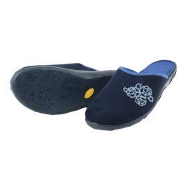 Befado farbige Damenschuhe pu 235D157 marineblau blau 4