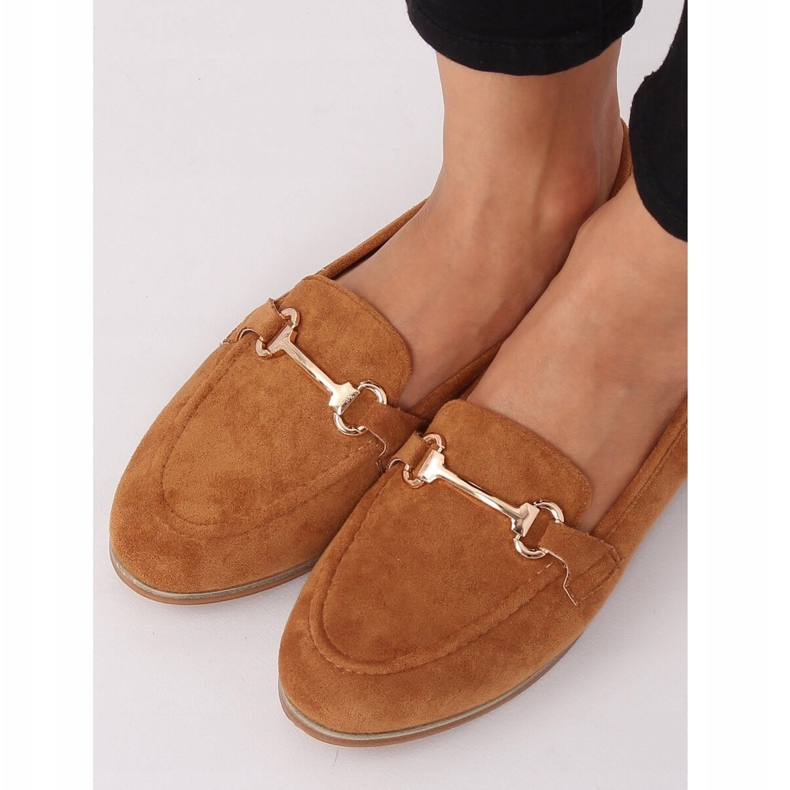 Damen-Loafer camel T355P Camel braun 2