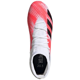 Adidas Predator 20.3 Sg M EG0911 Fußballschuhe rot weiß 1