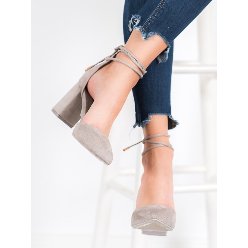 Seastar Gebundene graue Pumps 1