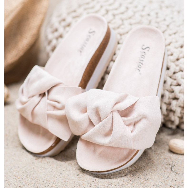 Seastar Lässige Hausschuhe aus Wildleder braun 1