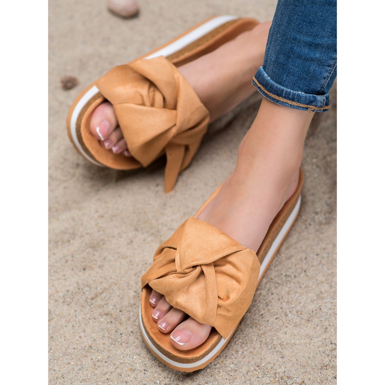 Seastar Lässige Hausschuhe aus Wildleder braun 2