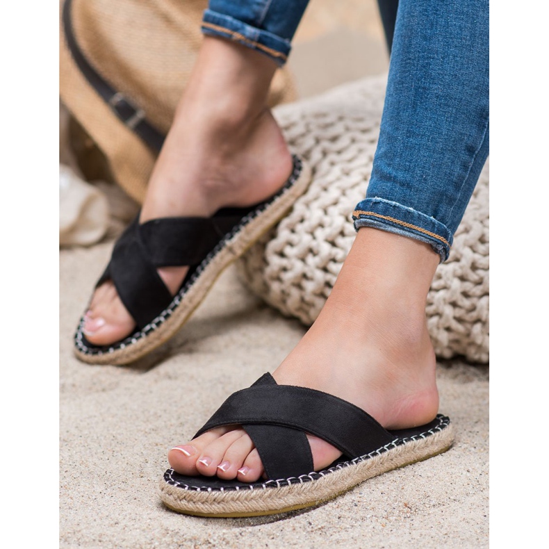 Cm Paris Lässige leichte Hausschuhe schwarz 2