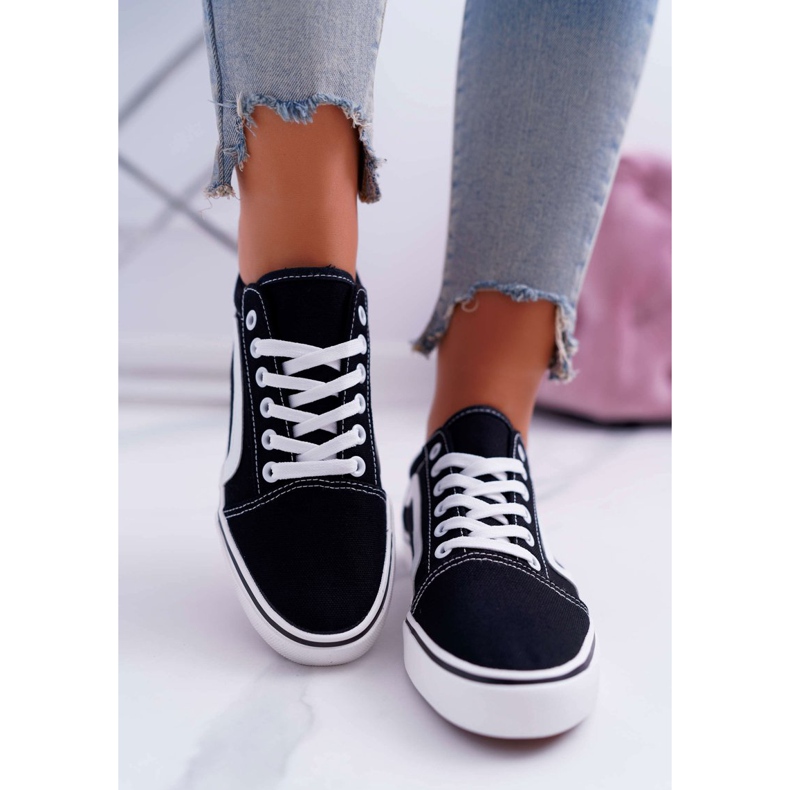 NEWS Schwarze Bestro Sneakers für Damen 2
