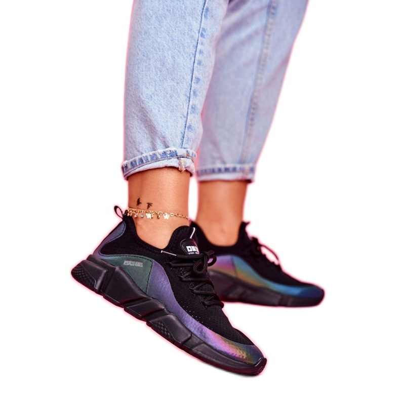 Damen Sportschuhe Big Star Schwarz FF274A053 mehrfarbig 1