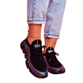 Damen Sportschuhe Big Star Schwarz FF274A053 mehrfarbig 2