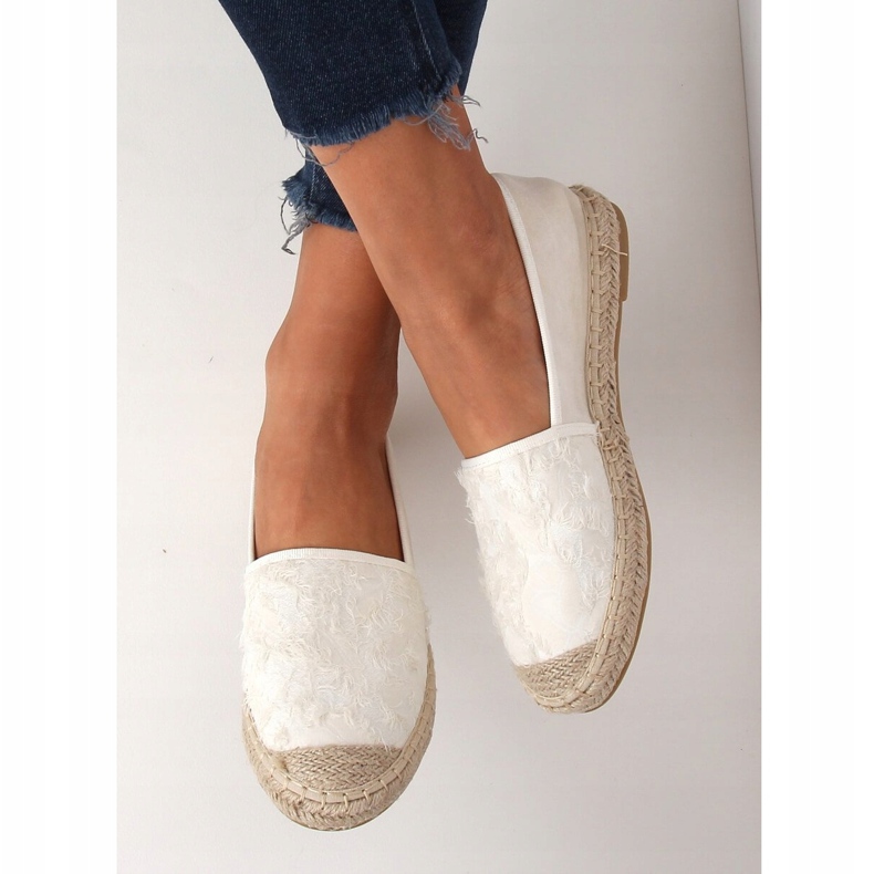 Beige-beige Espadrilles für Damen BB29 1
