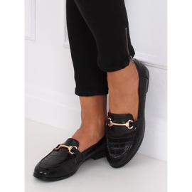 Schwarz Damen Slipper T356P Schwarz 1