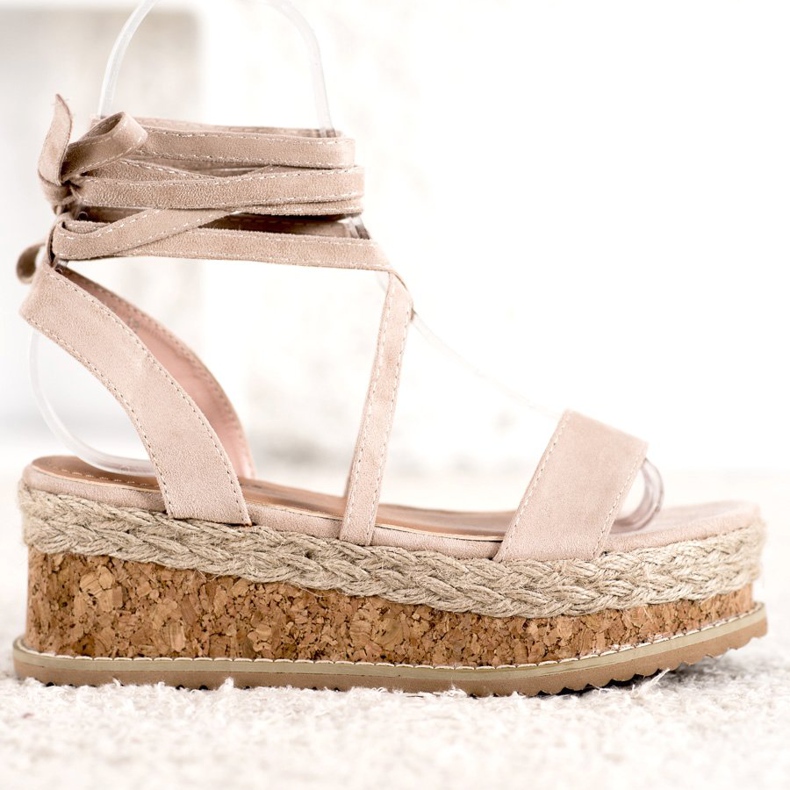 Seastar Gebundene Wildledersandalen braun 2