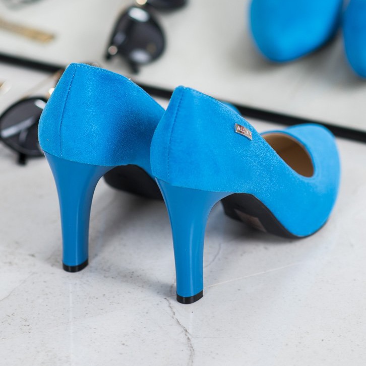 J. Star Elegante Pumps blau 1