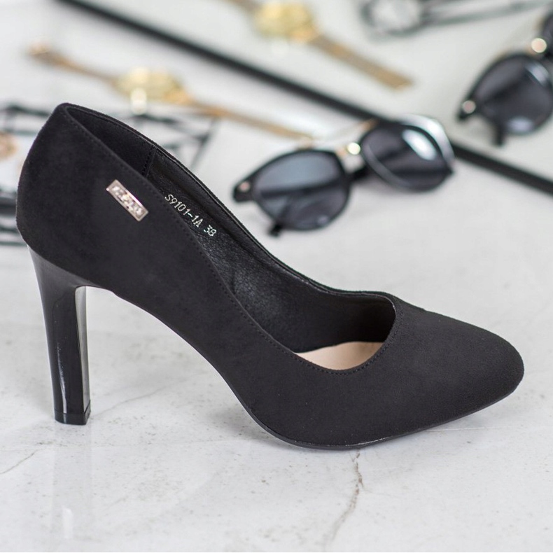 J. Star Elegante Pumps schwarz 2